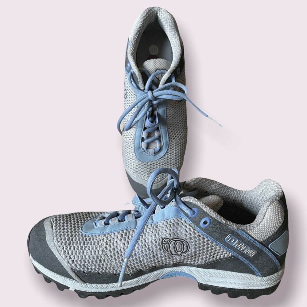 Pearl Izumi ENDURO II Womens EU 41 US 9 Mountain Bike Shoes Blue & Gray Sneakers